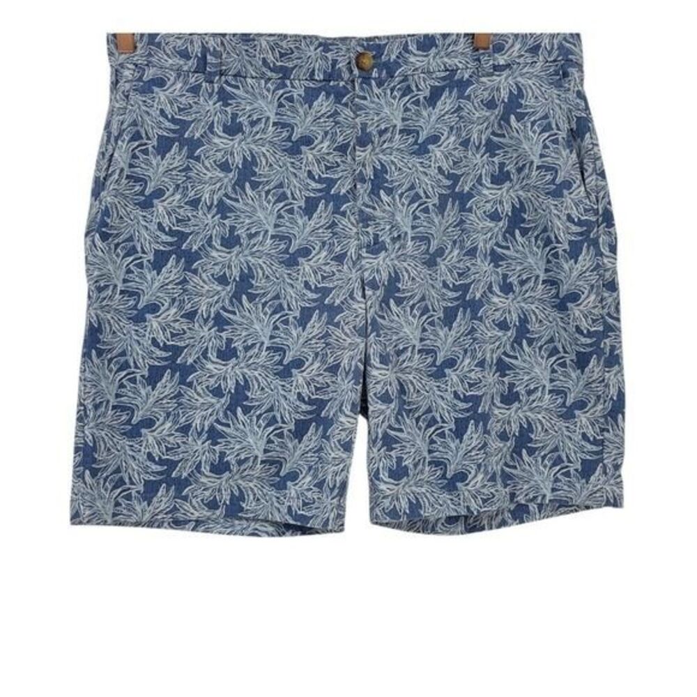 Vineyard Vines Mens 38 Blue White Breaker Chino Shorts